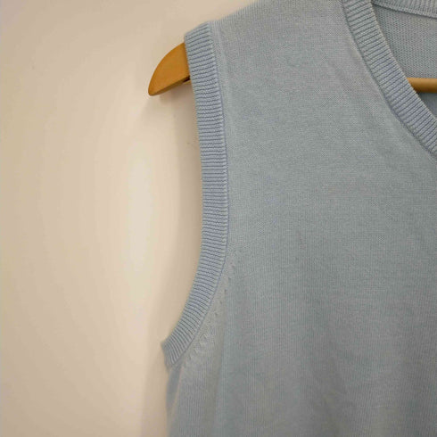 ポールスミスロンドン Paul Smith LONDON コットンニットベスト メンズ L