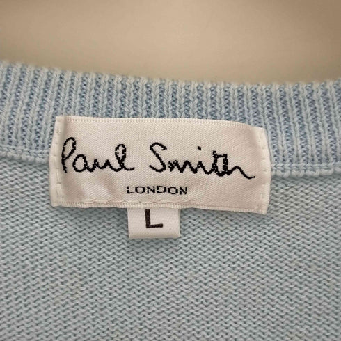 ポールスミスロンドン Paul Smith LONDON コットンニットベスト メンズ L