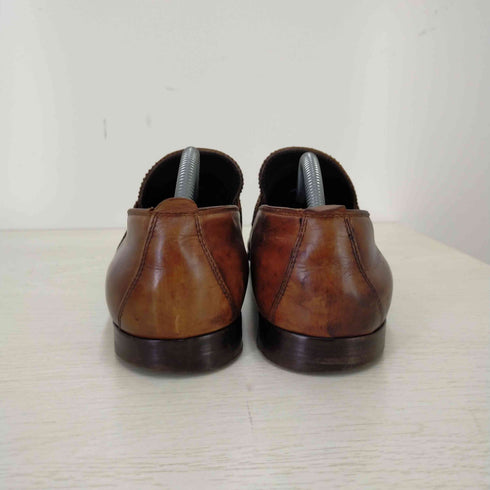 エルメネジルドゼニア ERMENEGILDO ZEGNA レザースリッポン メンズ