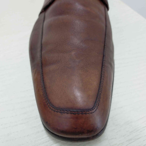 エルメネジルドゼニア ERMENEGILDO ZEGNA レザースリッポン メンズ