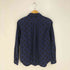 ブラックコムデギャルソン BLACK COMME des GARCONS AD2011 染色加工 丸襟 ドット柄 コットンシャツ レディース JPN:S
