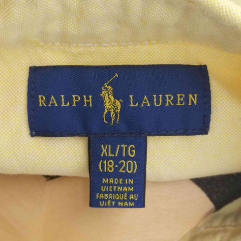 ラルフローレン RALPH LAUREN スモールポニー刺繍 ボタンダウンシャツ メンズ JPN:XL