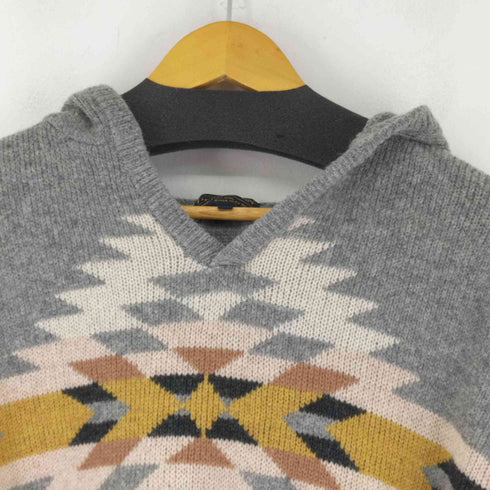 ペンドルトン PENDLETON ネイティブ柄ニットパーカー レディース JPN:3