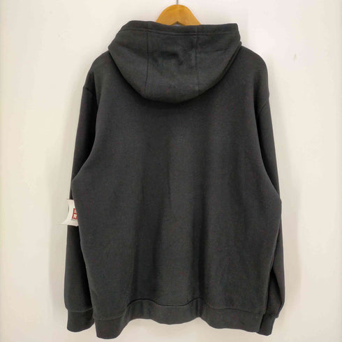 アディダス adidas エッセンシャルズ プラス ルーズフィット スリーストライプス フレンチテリー プルオーバーパーカー メンズ 2XL
