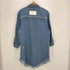アディダスオリジナルス adidas Originals KSENIASCHNAIDER DENIM SHRT DRESS フリンジシャツワンピース レディース JPN:L