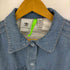 アディダスオリジナルス adidas Originals KSENIASCHNAIDER DENIM SHRT DRESS フリンジシャツワンピース レディース JPN:L