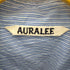 オーラリー AURALEE 19SS FINX SILK STRIPE SHIRTS メンズ JPN:5