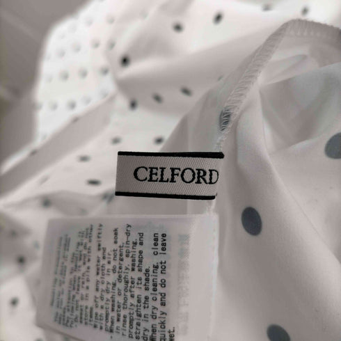 セルフォード CELFORD 23SS ベルスリーブバックリボンブラウス レディース JPN:36