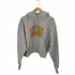 シラージ Sillage 復刻単色タグ SILLAGE リメイクプルオーバーパーカー REVERSE WEAVE 短丈 メンズ import:XL