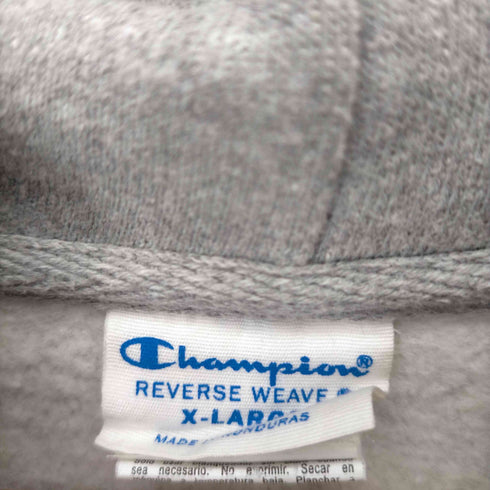 シラージ Sillage 復刻単色タグ SILLAGE リメイクプルオーバーパーカー REVERSE WEAVE 短丈 メンズ import:XL