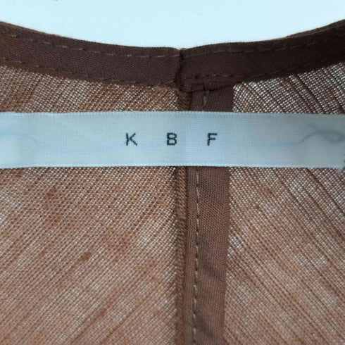 ケイビーエフ KBF 2WAYリネン混ガウン レディース ONE SIZE