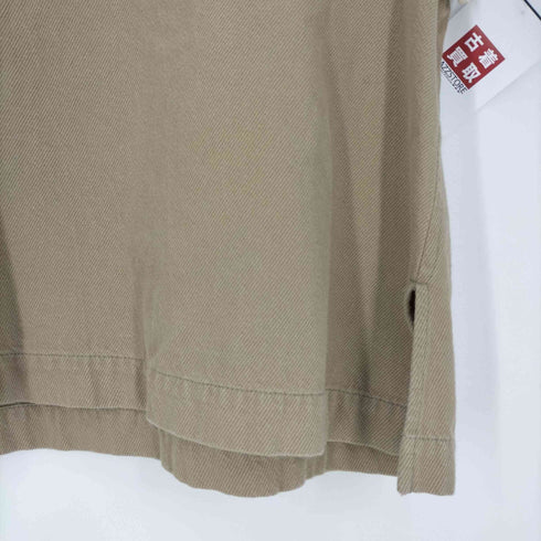 トリココムデギャルソン tricot COMME des GARCONS AD2003 カットオフ キャンバスコットンスキッパーシャツ レディース JPN:M