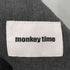 モンキータイム MONKEY TIME TW ツイル 1プリーツ ワイドイージーパンツ メンズ JPN:S