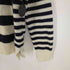 アレキサンダーマックイーン Alexander McQueen ボーダー切替Vネックニット メンズ import:M