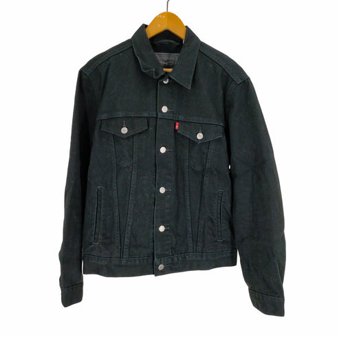 リーバイス Levis ブラックデニムジャケット メンズ JPN:M