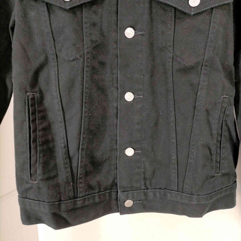 リーバイス Levis ブラックデニムジャケット メンズ JPN:M