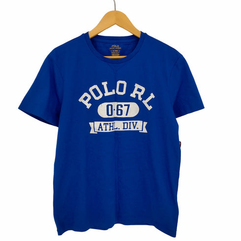 ポロラルフローレン POLO RALPH LAUREN カレッジ クルーネックTシャツ メンズ import:M