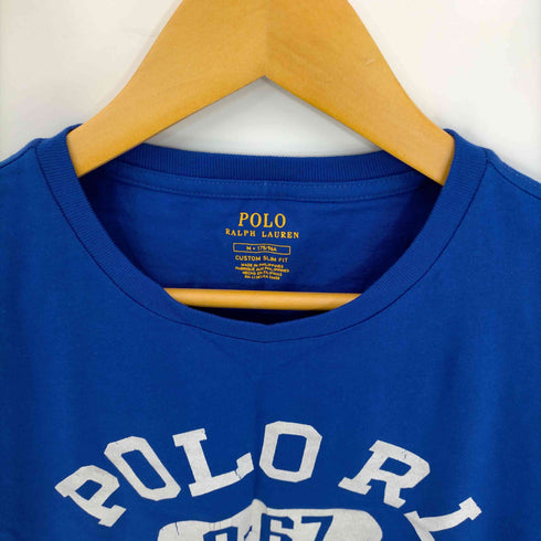ポロラルフローレン POLO RALPH LAUREN カレッジ クルーネックTシャツ メンズ import:M