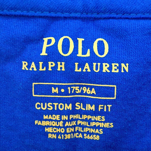 ポロラルフローレン POLO RALPH LAUREN カレッジ クルーネックTシャツ メンズ import:M