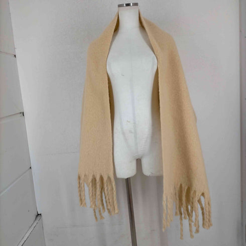 ミラオーウェン Mila Owen 23AW 大判ツイストフリンジストール レディース ONE SIZE