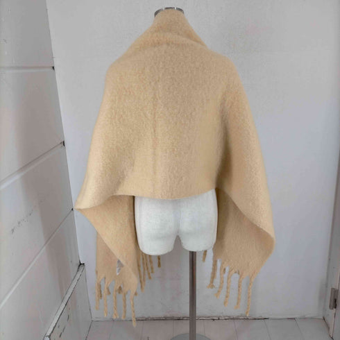 ミラオーウェン Mila Owen 23AW 大判ツイストフリンジストール レディース ONE SIZE