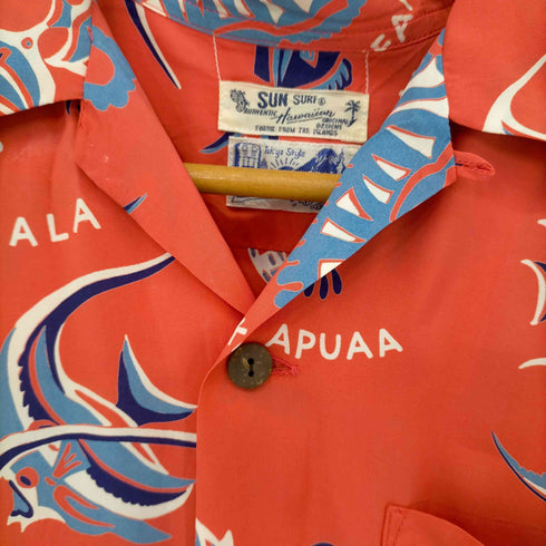 サンサーフ SUN SURF 18SS ハワイアンクレイジーシャツ レディース