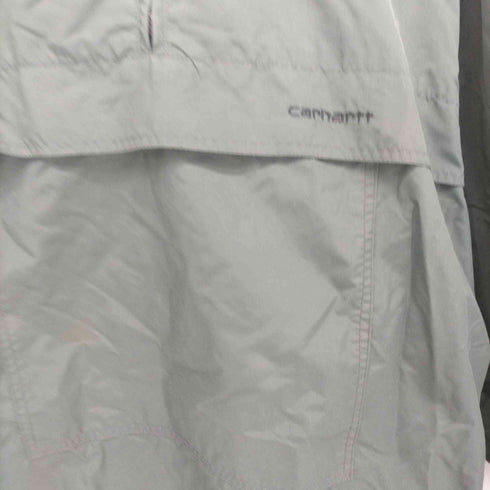 カーハート Carhartt ロゴ刺繍 ハーフジップ アノラック マウンテンパーカー メンズ