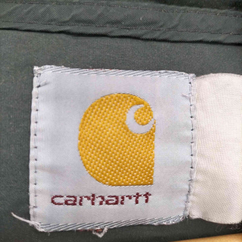 カーハート Carhartt ロゴ刺繍 ハーフジップ アノラック マウンテンパーカー メンズ