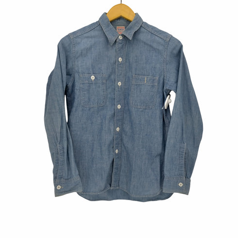 ビームスボーイ BEAMS BOY シャンブレーワークシャツ レディース
