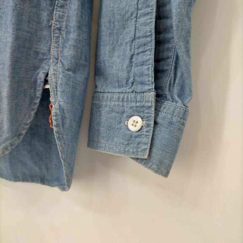 ビームスボーイ BEAMS BOY シャンブレーワークシャツ レディース