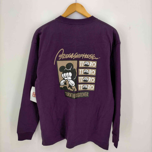 ジュンレッド JUN Red ×BRIDGE SHIP HOUSE クルーネックロンT メンズ JPN:L