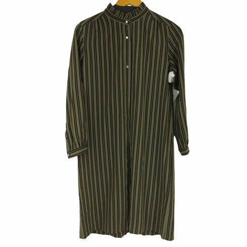 アーペーセー A.P.C. ROBE CHRISTINA 20A ストライプ レーヨンシャツワンピース レディース JPN:36