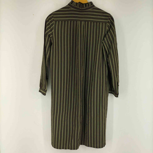 アーペーセー A.P.C. ROBE CHRISTINA 20A ストライプ レーヨンシャツワンピース レディース JPN:36