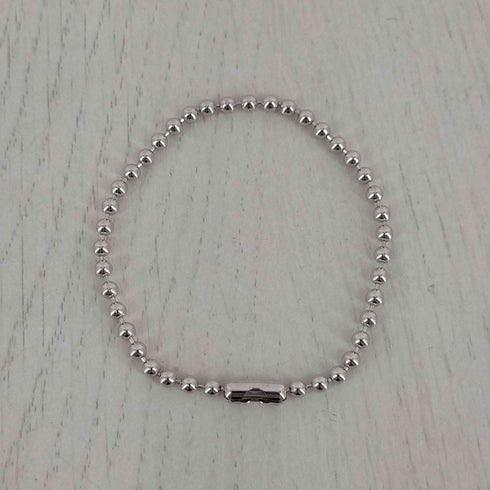 MAYU ball chain bracelet 18cm / Silver レディース