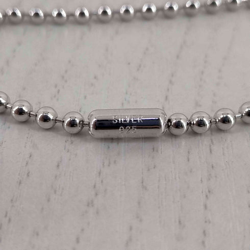 MAYU ball chain bracelet 18cm / Silver レディース