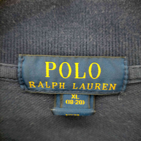 ポロラルフローレン POLO RALPH LAUREN ポニー刺繍 鹿の子ポロシャツ レディース import:XL