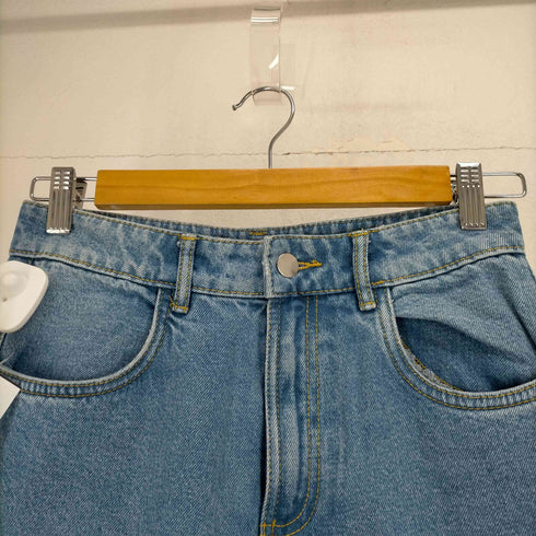 ザラ ZARA サイドボタンデニムパンツ レディース JPN:36