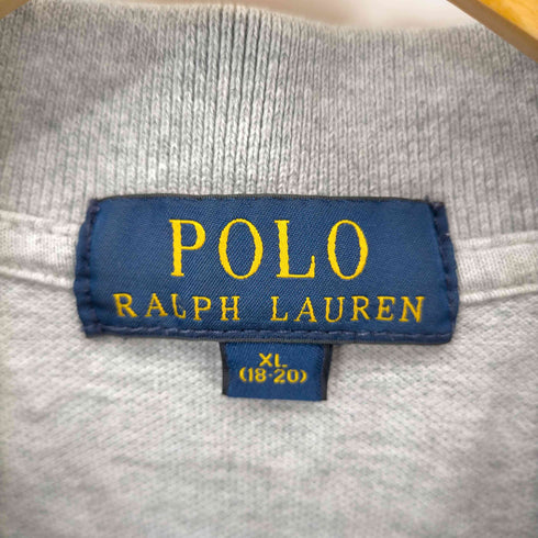 ポロラルフローレン POLO RALPH LAUREN ポニー刺繍 鹿の子ポロシャツ レディース import:XL