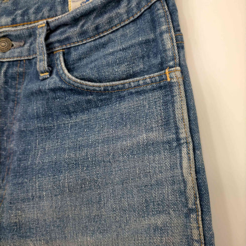 オアスロウ or slow ジップフライスリムデニムパンツ レディース JPN:S