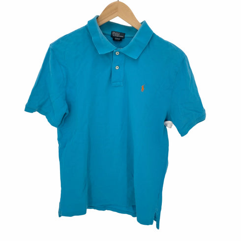 ポロバイラルフローレン Polo by RALPH LAUREN ポニー刺繍 鹿の子ポロシャツ レディース import:XL