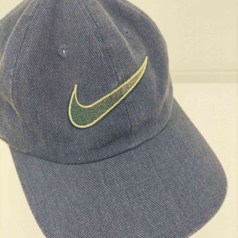 ナイキ NIKE 90-2000s ロゴ刺繍 パネルキャップ メンズ