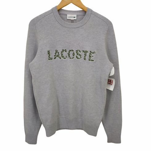 ラコステ LACOSTE マルチワニロゴクルーネックニットセーター メンズ JPN:S