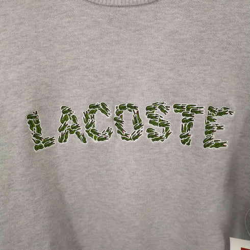 ラコステ LACOSTE マルチワニロゴクルーネックニットセーター メンズ JPN:S