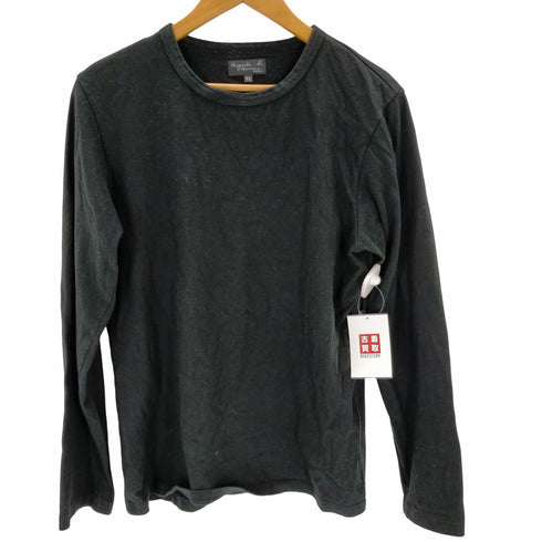 アニエスベー agnes b. クルーネック長袖カットソー レディース T2