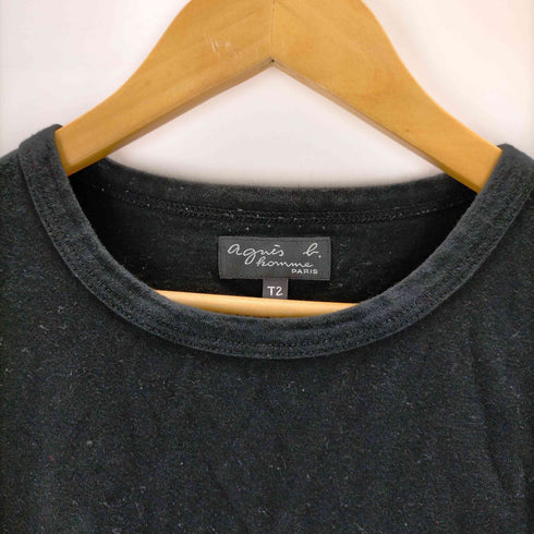 アニエスベー agnes b. クルーネック長袖カットソー レディース T2