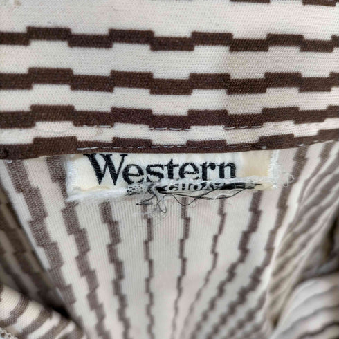 WESTERN CHOYA 開襟 ポリエステルシャツ メンズ
