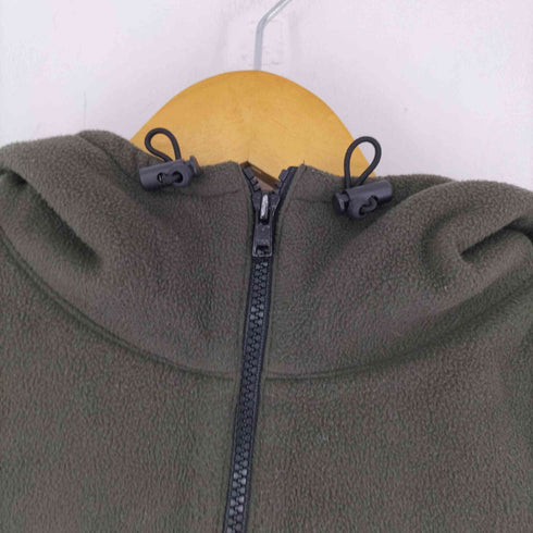 ノートエシロンス note et silence ノースリーブ ハーフジップ フリースフーディ レディース FREE