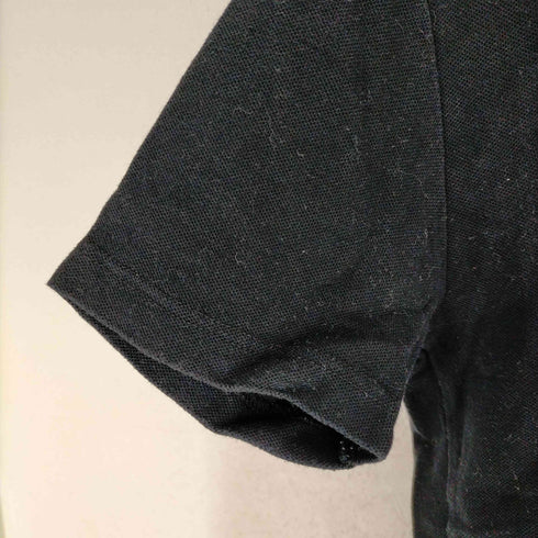 バーバリーブラックレーベル BURBERRY BLACK LABEL ロゴ刺繍S/S ポロシャツ メンズ JPN:2