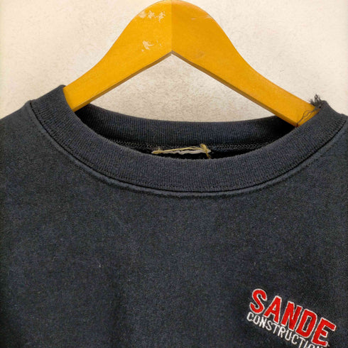 ロゴ刺繍クルーネックスウェット オーバーサイズ メンズ