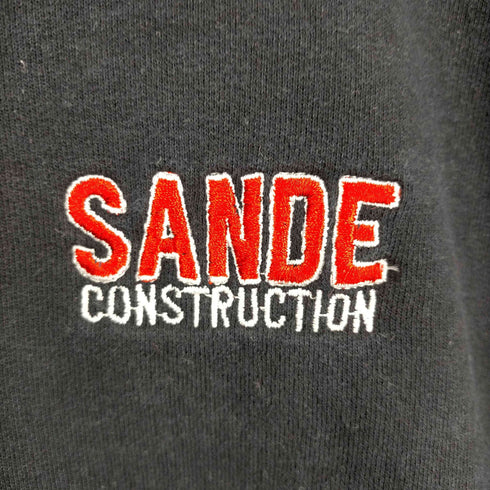 ロゴ刺繍クルーネックスウェット オーバーサイズ メンズ